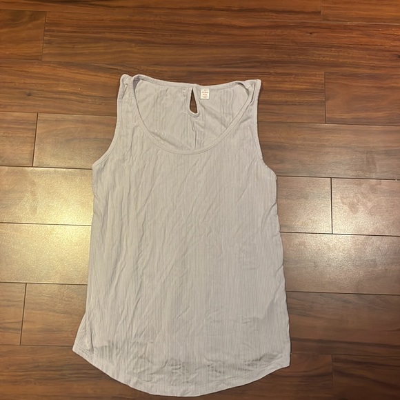 Joe fresh lilac purple ribbed pyjama set - Picture 3 of 5